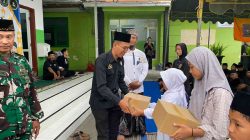 Seragam Hitam, Hati Emas! Pendekar PSHT Mojoroto Kota Kediri Peluk Anak Yatim Saat Buka Puasa