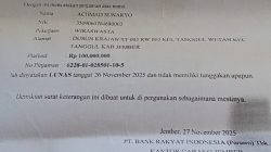 Lima Bulan Lunas Akte Tanah Tak Kembali, Warga Tanggul Wetan Adukan BRI ke Bupati Jember dan OJK