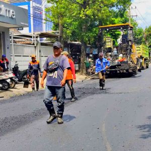 Pemkot Kediri Kebut Perbaikan Jalan Hasanudin-Imam Bonjol, Target Rampung Sebelum Lebaran 2026