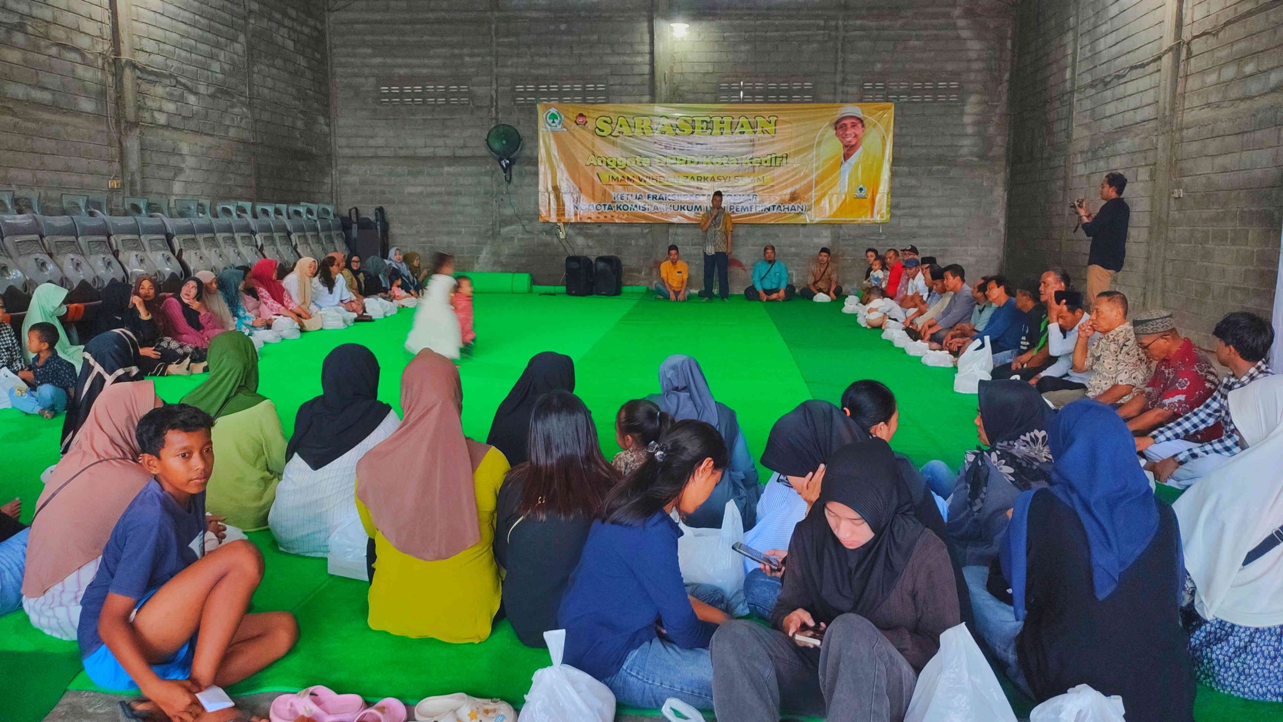 Imam Wihdan Zarkasyi Serap Aspirasi Warga Bandar Kidul, Soroti BPJS dan Kos Jam-jaman