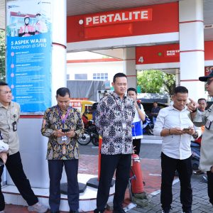 Kendalikan Inflasi, TPID dan Hiswana Migas Jember Sidak SPBU