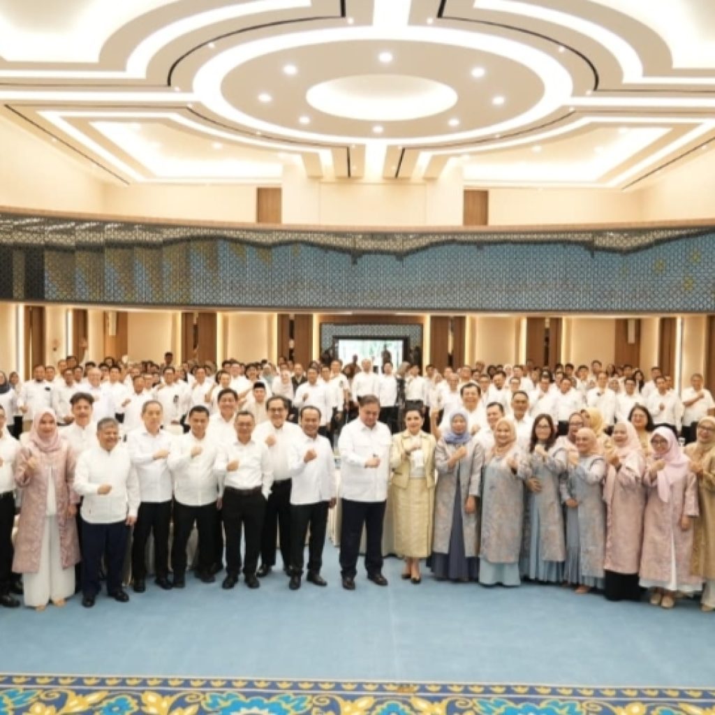 Airlangga Dorong Sinergi Internal, Optimistis Ekonomi Tumbuh 5,5% di Triwulan I