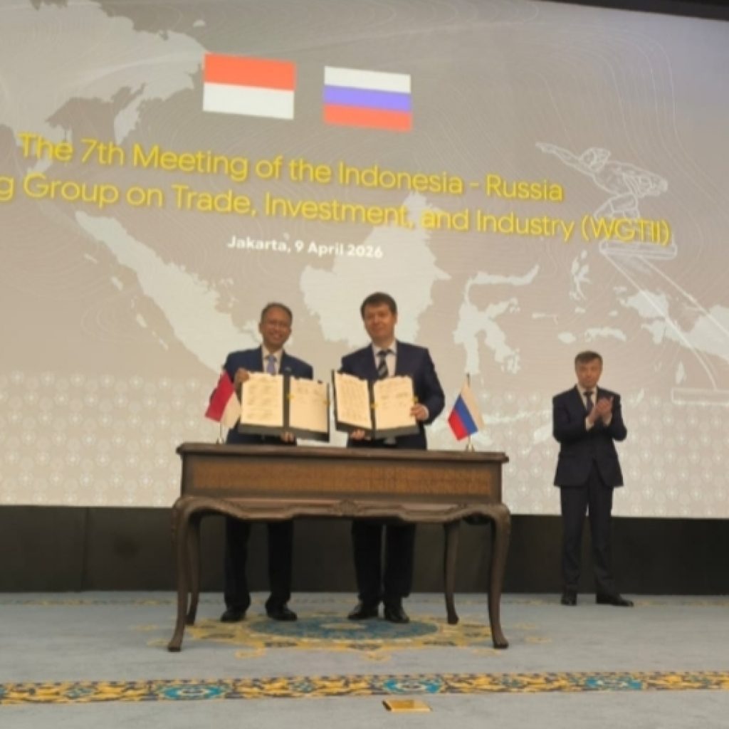 RI–Rusia Sepakati Protokol WGTII ke-7, Perkuat Investasi dan Industri Strategis