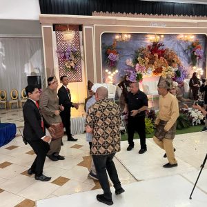 Resepsi Pernikahan Direktur PT Hijaz Textile Industry Jadi Pesta Samar